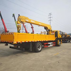China-Made Zoomlion <strong>Truck</strong>-<strong>Mounted</strong> Hydraulic <strong>Crane</strong> - 8/10 Ton Straight Arm Telescopic <strong>Crane</strong> for Flat <strong>Truck</strong> (4-Year Warranty) - Product Image 3