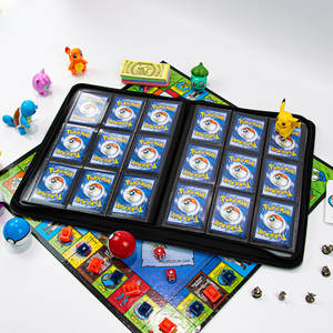 Thư Mục Khóa Kéo Tải Hàng Đầu Tùy Chỉnh Thu Thập Chất Kết Dính Thẻ Thư Mục Chất Kết Dính 9 12 Album Thẻ Giao Dịch Bỏ Túi - Product Image 1