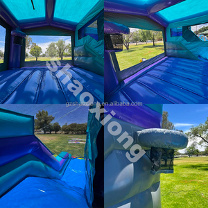 Castillo Inflable Comercial para Niños, K-PoP Demon Hunters, Tobogán Inflable, <span class=keywords><strong>Casa</strong></span> de Brinco Inflable <span class=keywords><strong>con</strong></span> Soplador - Product Image 3