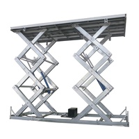 Ponts élévateurs à ciseaux robustes pour installation en fosse, 3000kg, 4000kg, 5000kg, pour garage domestique