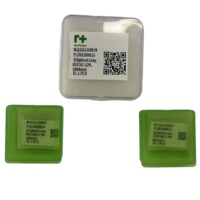 Lentille de protection en quartz revêtue pour tête de découpe laser à fibre optique BM109 BM110 BM111, 1064 nm, 27,9x4,1 mm, 24,9x1,5 mm