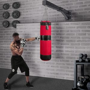 Support mural pour sac de <span class=keywords><strong>boxe</strong></span> XLAN, support de sac perforé robuste, adapté aux salles de sport à domicile, à l'intérieur et à l'extérieur - Product Image 5