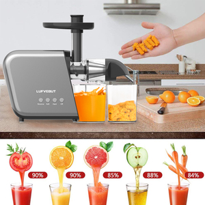 Exprimidor Lento LUFVEBUT en Oferta para Naranja/Zanahoria/Mango/Cítricos/Manzana/Uva, Exprimidor Lento Autolimpiante para Hierba de Trigo - Product Image 4