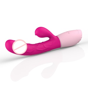 Jouet sexuel mignon, stimulateur double vibrateur pour femmes, masseur pour le vagin et le clitoris, point G, vibrateur pour <span class=keywords><strong>adulte</strong></span> - Product Image 1