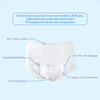 En gros, Couches culottes jetables grandes tailles pour adultes et personnes âgées, pour l'incontinence masculine et féminine