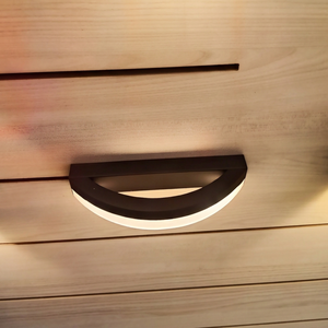 โคมไฟติดผนังโลหะสไตล์มินิมอล อะคริลิคเชด LED 11W 3000K แสงสีขาวอบอุ่น สำหรับใช้ภายในอาคาร โครงโลหะ - Product Image 3