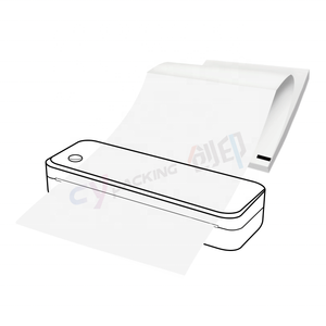 Gulungan kertas termal A4 210x30 surat US kertas terus menerus pengering cepat untuk <span class=keywords><strong>printer</strong></span> termal A4 - Product Image 6