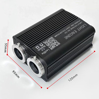Kit de moteur lumineux à fibre optique LED RGBW 32W avec télécommande et application, indice de protection IP65, en alliage d'aluminium, pour plafond scintillant