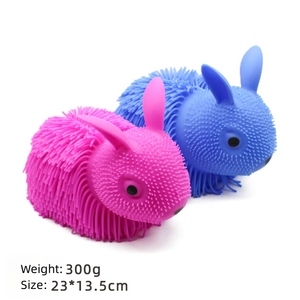 ของเล่นบีบคลายเครียดรูปลูกบอลขนสุนัขยาวน่ารัก ยี่ห้อจินคาน ของขวัญนุ่มนิ่มสำหรับครอบครัว ตกแต่งโต๊ะทำงาน - Product Image 6