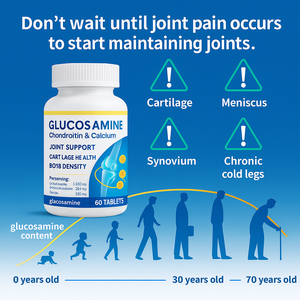 แท็บเล็ตกลูโคซามีนคอนดรอยตินแท็บเล็ตสำหรับผู้ใหญ่มีแคลเซียม - Product Image 4