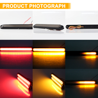 PEL Version améliorée de deuxième génération du guide de lumière LED Cargo Truck Trailer Car Bicolore Water Steering Brake Tail Light