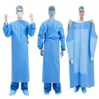 Camice rinforzato monouso chirurgico sterile camice medici camici chirurgici fornitori medici Hibei Haixin salute CE EN13795