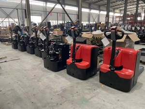 Weliftrich EPT-20H 2ton Load Capacity Electric Pallet Truck Lead-Acid Battery 24V/100Ah Pneumatic Tire Standing Operation - Product Image 5