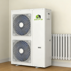Bomba <span class=keywords><strong>de</strong></span> Calor Monobloque Eléctrica Aire-Agua 9kW-25kW DC Inverter A+++ R32 con Almacenamiento para Uso Doméstico y Hotelero en <span class=keywords><strong>España</strong></span> - Product Image 5