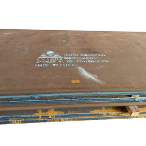 Placa de Acero Resistente al Desgaste Nm450 de 50x1524x6050mm para Cucharón de Excavadora, Corte, Plegado y Soldadura - Product Image 1