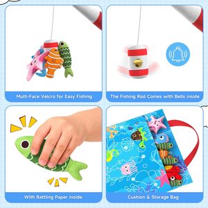 Livre en tissu pour bébé, jouet d'éveil pour nourrissons et tout-petits, forme d'animal de la jungle 3D, multifonctionnel, 3-6 mois, unisexe - Product Image 2