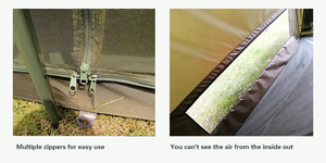 Cắm Trại Ngoài Trời Lều cổ điển 2 người tự lái xe gấp không ướt cabin loại một lều Oxford vải glamping - Product Image 4