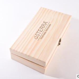 DoTERRA Essential Oil Wooden Box 25 Compartment Rectangular Storage <b>Display</b> <b>Case</b> for Wellness Advocates - Product Image 5