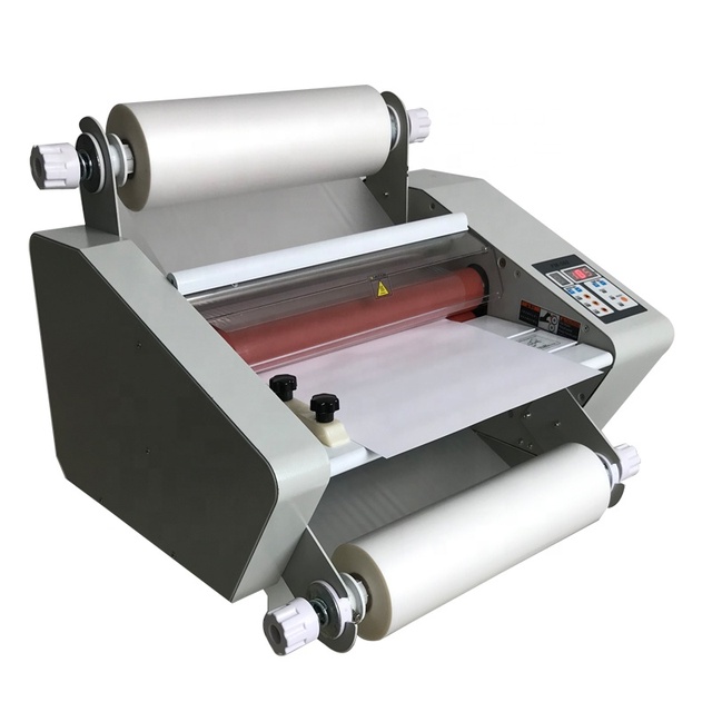 Desktop Hot and Cold Roll Laminator China