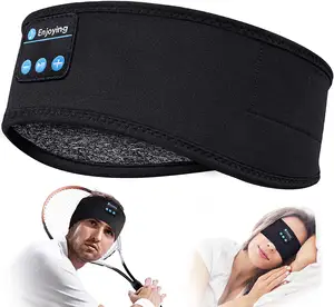 Cuffie universali senza fili blu dente cuffia per il sonno cuffie sportive cuffie per insonnia meditazione Yoga allenamento in esecuzione