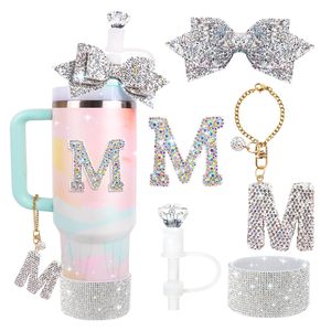 3D экологически чистые Свободные Стразы для сумок-дизайн чашки Стэнли с присоской из алмазов - Product Image 1