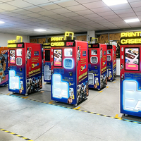 Kiosque d'impression photo automatique haute précision F1080 avec tête d'impression à jet, stockage cloud, distributeur automatique de coques de téléphone portable sans surveillance