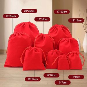 Sac de rangement pour la maison, sac cadeau à cordon en velours, pochette à bijoux en velours, sacs à bijoux en velours avec logo personnalisé - Product Image 2