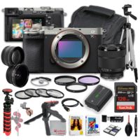 Appareil photo hybride plein format Cinema Line FX3 en gros avec objectif FE 24-70mm – Kit complet