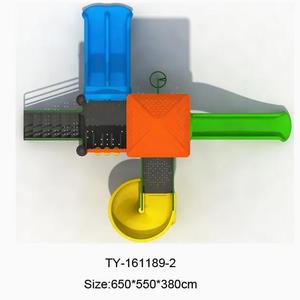 Materiale di alta qualità PE attrezzature per parco giochi all'aperto nuovo modello da <span class=keywords><strong>giardino</strong></span> Swing Slide per bambini asilo nido utilizzare occasione pubblica - Product Image 3