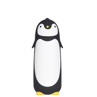 Botol Minum Termos Penguin Kartun Bebas BPA Grosir Pabrik, Botol Air Stainless Steel 304 Dinding Ganda, Botol Air Pelajar