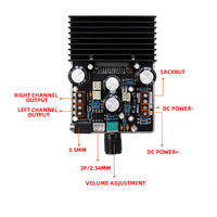 Carte d'amplificateur de puissance numérique 2.1 canaux TDA7850 2X80W+120W Classe AB DIY Amplificateur audio de voiture haute puissance