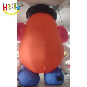 Tête de pomme de terre mr géante gonflable modèle de mascotte de dessin animé classique - Product Image 3