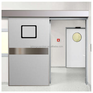 Portes d'hôpital automatiques anti-radiation LONGXUAN, isolation thermique, construction en acier inoxydable/HPL pour les hôpitaux philippins - Product Image 6