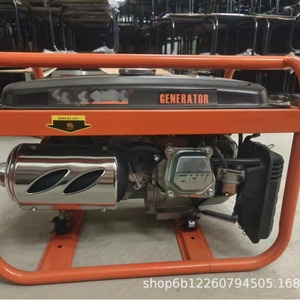 เครื่องกำเนิดไฟฟ้าเบนซิน 1.2 กิโลวัตต์ 220/110 โวลต์ เฟสเดียว สตาร์ทด้วยไฟฟ้า แบบพกพา สำหรับงานวิศวกรรม ฟาร์ม สวน และระบบชลประทาน - Product Image 2