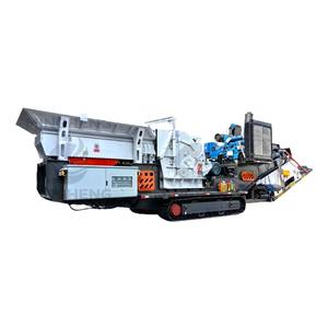 Estación Móvil de Trituración de Residuos de Construcción, Línea de Producción, Trituradora de Caja sobre Orugas, Trituradora de Mineral, Fabricante de Equipos de Trituración Multiusos - Product Image 1