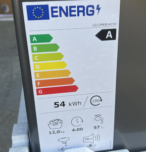 Mới đến 12kg hoàn toàn tự động máy giặt trống cao và nhiệt độ thấp nhúng hộ gia đình Giặt máy giặt - Product Image 5