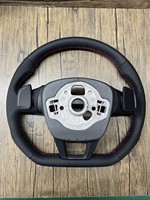 Volant en fibre de carbone LED pour Audi A6 C6 A7 C7 B9 TT Mk3 TTS TT RS 2015-2025