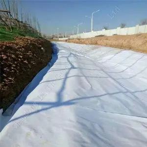 긴 섬유 폴리에스테 비 길쌈된 Geotextile 직물 도로 보강