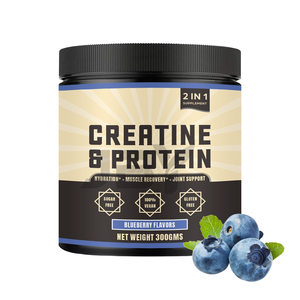 JBY Formulazioni Personalizzate di Integratori Nutrizionali per Adulti, <span class=keywords><strong>Polvere</strong></span> Proteica con Creatina per Aumento di Peso - Product Image 1