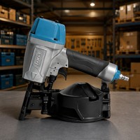 Cloueuse pneumatique Toua CN50, grande capacité (300-400 clous), corps léger en aluminium, pour charpentes résidentielles et opérations sur palettes