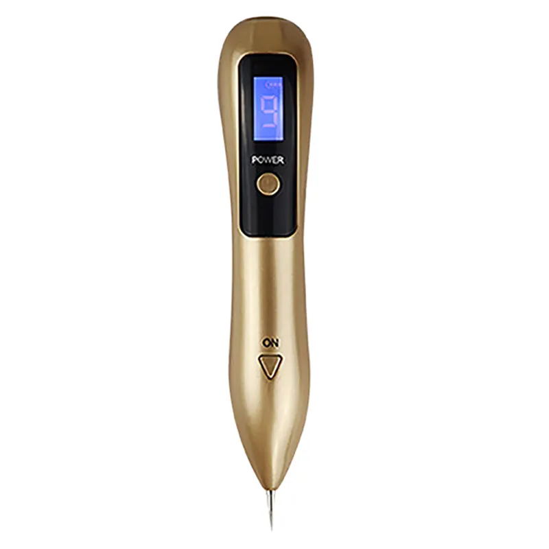 LCD LED chiếu sáng Tattoo mole Removal Máy Chăm Sóc Da Mặt tag loại bỏ tàn nhang mụn cóc đốm đen Remover Plasma bút