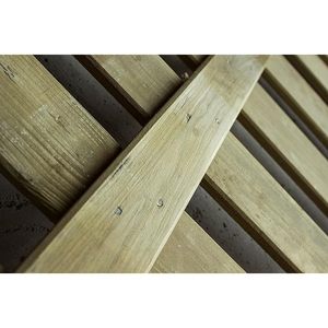 Herramienta torneada de valla de madera de 180x80H para decoración de jardín y cercado de privacidad - Product Image 3