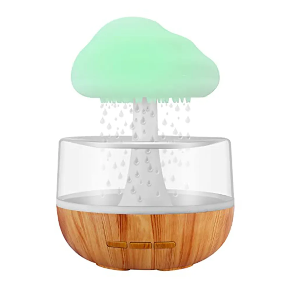 Dropshipping Raining Cloud Night Light Aromatherapy Essential Oil Diffuser Micro Humidifier Raining Cloud Night Light