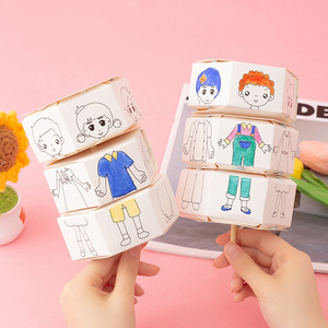 Juguete giratorio para niños de 4 a 6 años, para pintar con acuarelas y colorear, con marcadores - Product Image 2