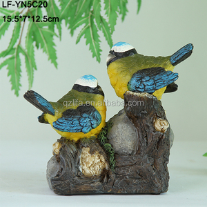 Bewegungs sensor Vogel aus Quanzhou <span class=keywords><strong>Lifa</strong></span> Fabrik, neues Design Harz Dekor Vogel Figur mit Bewegungs sensor - Product Image 2