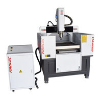 Fraiseuse CNC 6060 — moule en acier Semi-fermé de 3 axes, robuste, fraisage