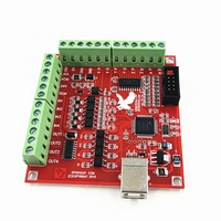 Carte de dérivation CNC USB MACH3 4 axes 100Khz Support pas à pas et servomoteur Interface pilote contrôleur de mouvement carte pilote
