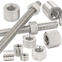 304 Edelstahl TR8-TR40 Trapezgewindemutter Sechskant- und Rundgewindespindel-Befestigungselement für CNC-Linearbewegungstransmission