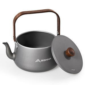 BISINNA Outdoor Kettle Aluminum Alloy 195G Portable Camping <b>Stove</b> Teapot - Product Image 1