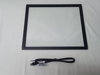 Panel de Pantalla Táctil Infrarroja IR de 17 Pulgadas al Mejor Precio, Compatible con Raspberry PI, Linux, Android, Ubuntu, Win7, 8, 10, Táctil de 8 Puntos